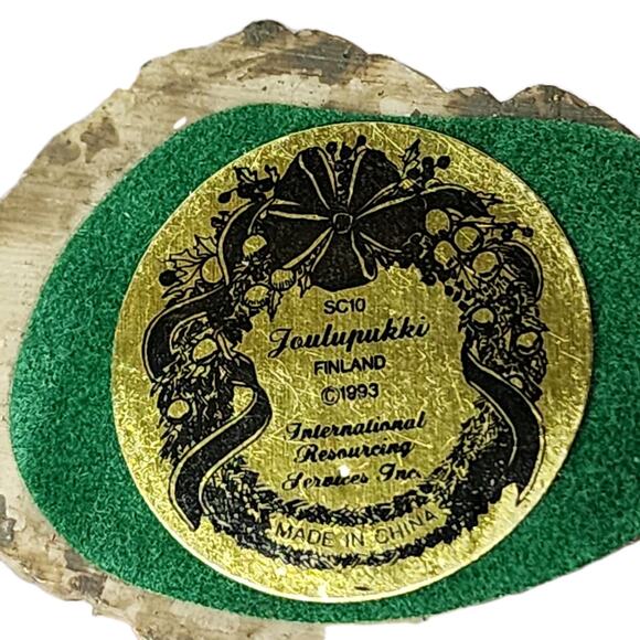 VIntage 1993 International Santa Claus Collection Joulupukki Finland Figurine - Picture 7 of 9